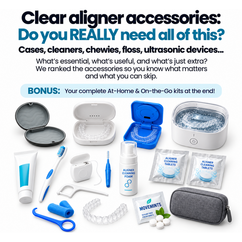 Clear Aligner Accessories: What Do You REALLY Need? The Complete Must-Have vs. Nice-to-Have Guide
