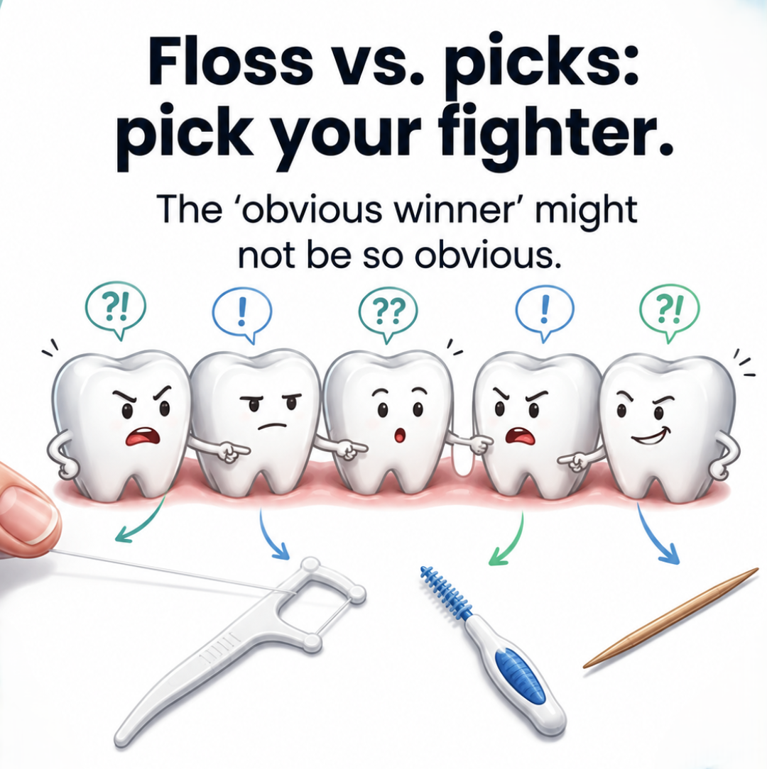 Floss vs. Toothpicks: What the Research Actually Says