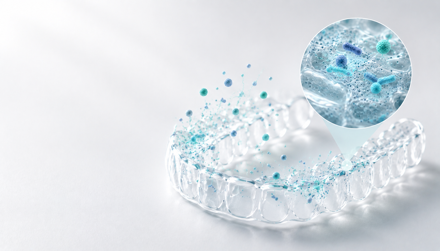 🦠 New 2025 Study: The Invisible Ecosystem Living on Your Aligners