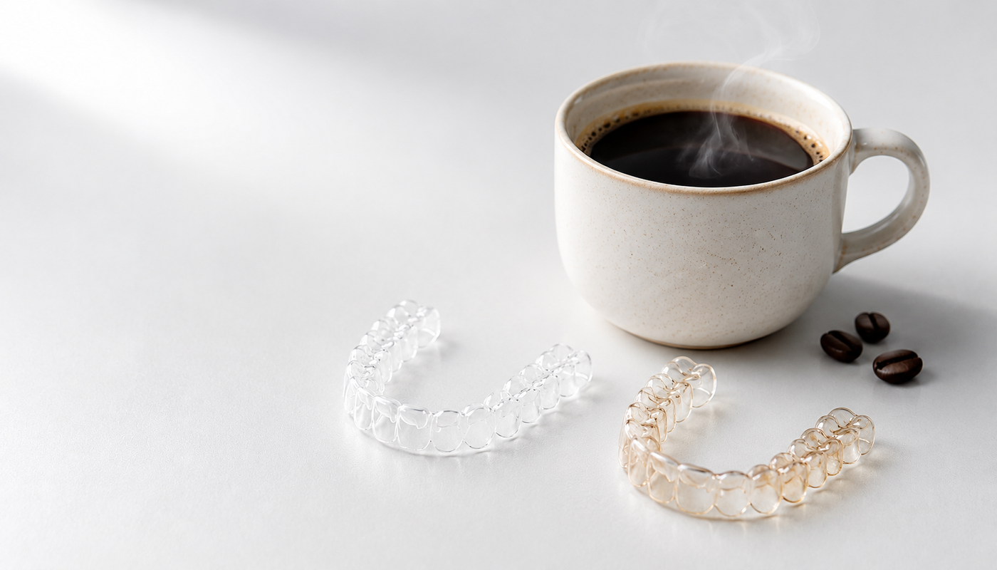 Can You Drink Coffee with Clear Aligners?