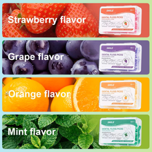 Fruit-Flavored Dental Floss Picks (50 pcs)
