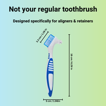 Toothbrush for aligners