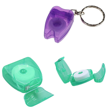 Compact Dental Floss Keychain - 50m