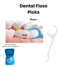 Dental Floss Picks - 50 pcs