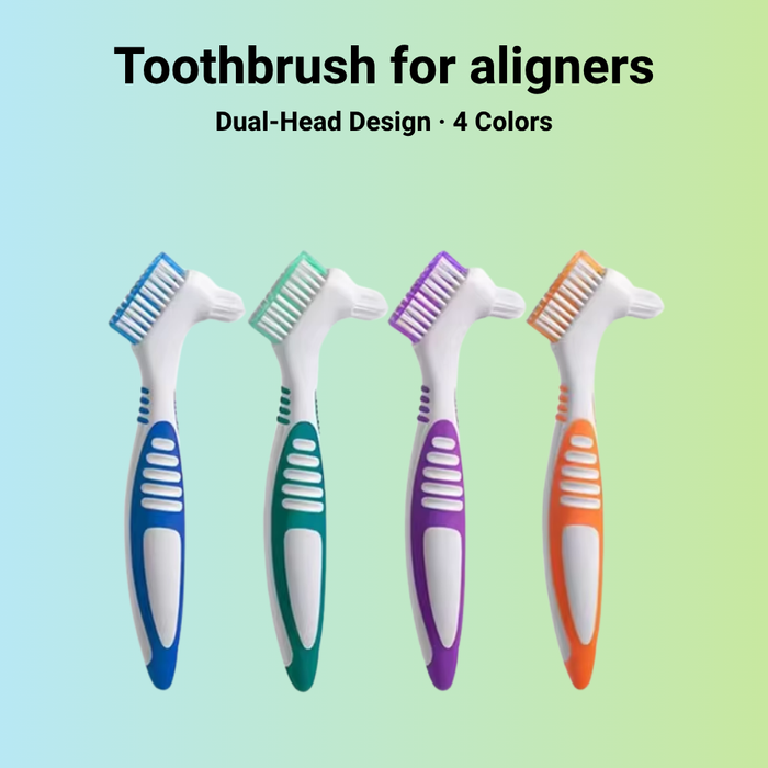 Toothbrush for aligners